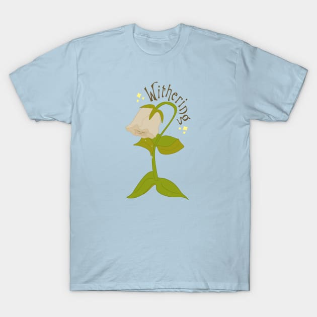 Withering flower T-Shirt by Brunaesmanhott0